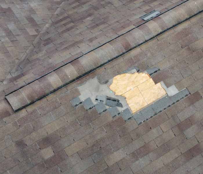 Metal Roof closeup